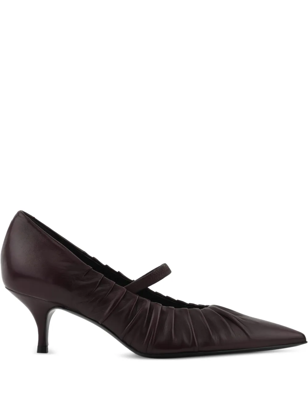 Paul Warmer 60mm Vendome pleated pumps | Red | Image 1