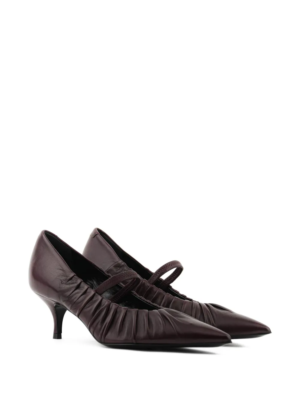 Paul Warmer 60mm Vendome pleated pumps | Heeled Pumps | Image 2