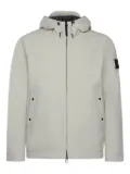 Stone Island hooded zip-fastening jacket - Grey