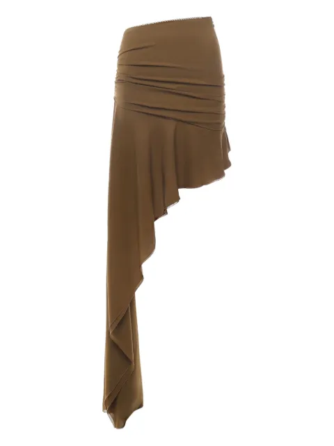 THE ANDAMANE asymmetric draped skirt
