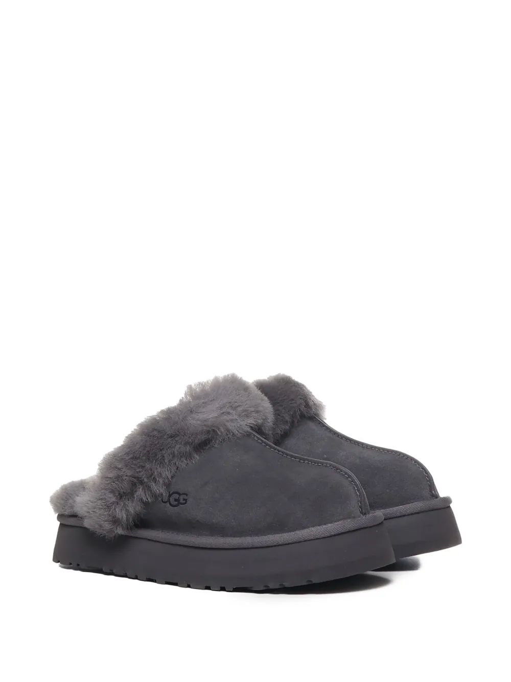 UGG Disquette platform slippers Grey