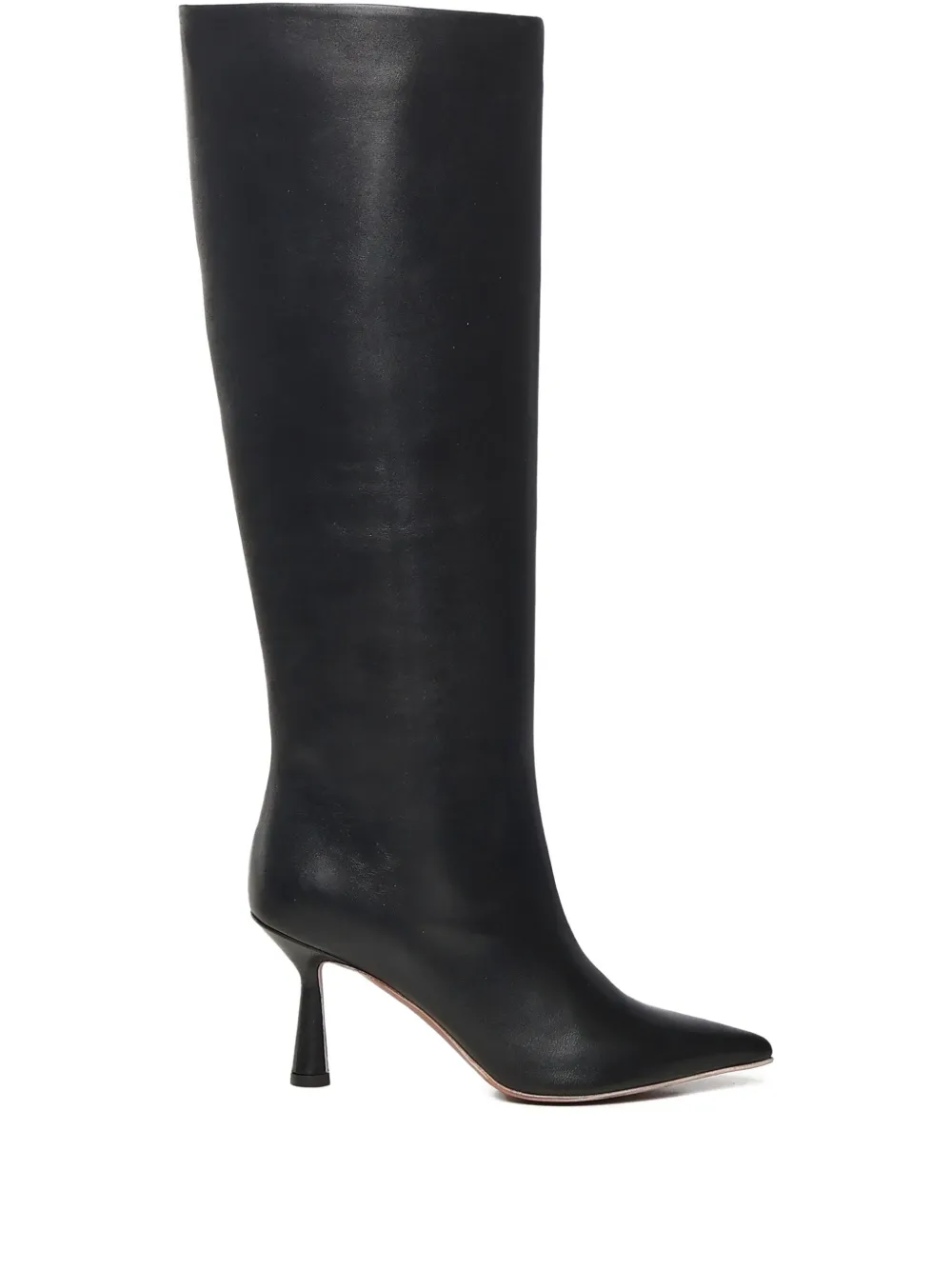 Giuliano Galiano 80mm pointed-toe calfskin boots - ブラック Giuliano Galiano 80mm pointed-toe calfskin boots - ブラック