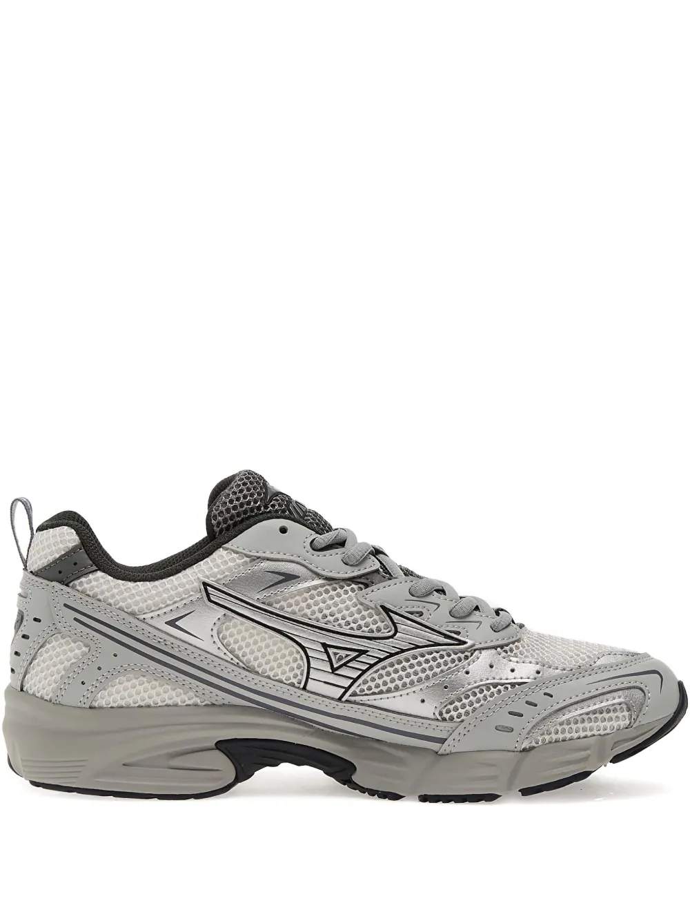 Mizuno MXR debossed-quarters sneakers Grey