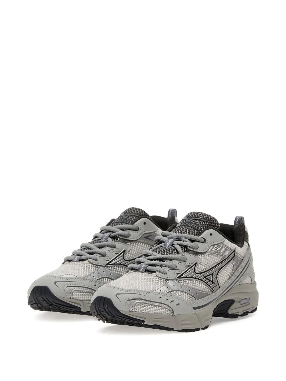 Mizuno Mxr Debossed-quarters Sneakers In Gray
