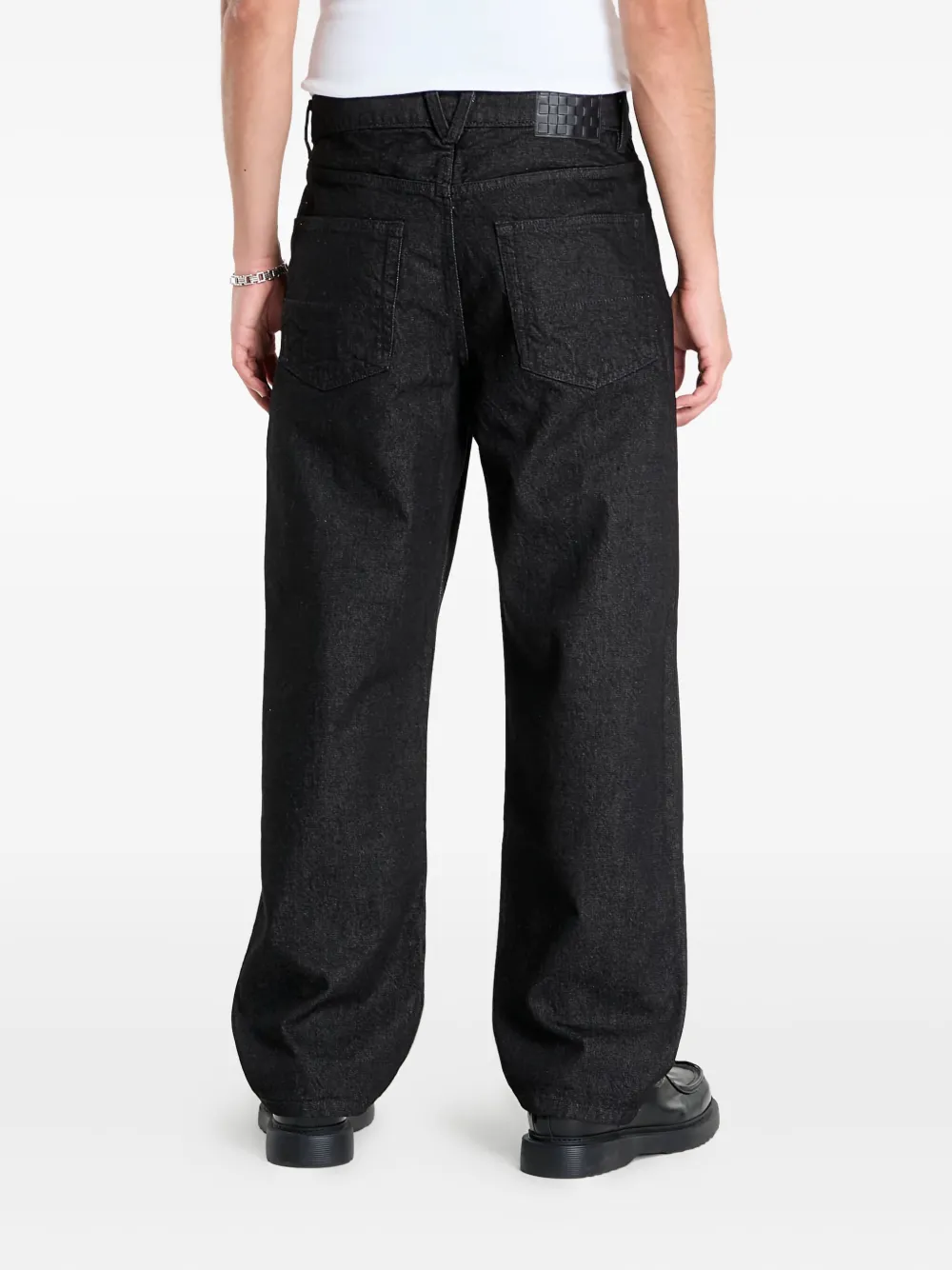 Vans Check-5 ruimvallende jeans - Zwart