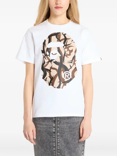 A BATHING APE® graphic-print cotton T-shirt