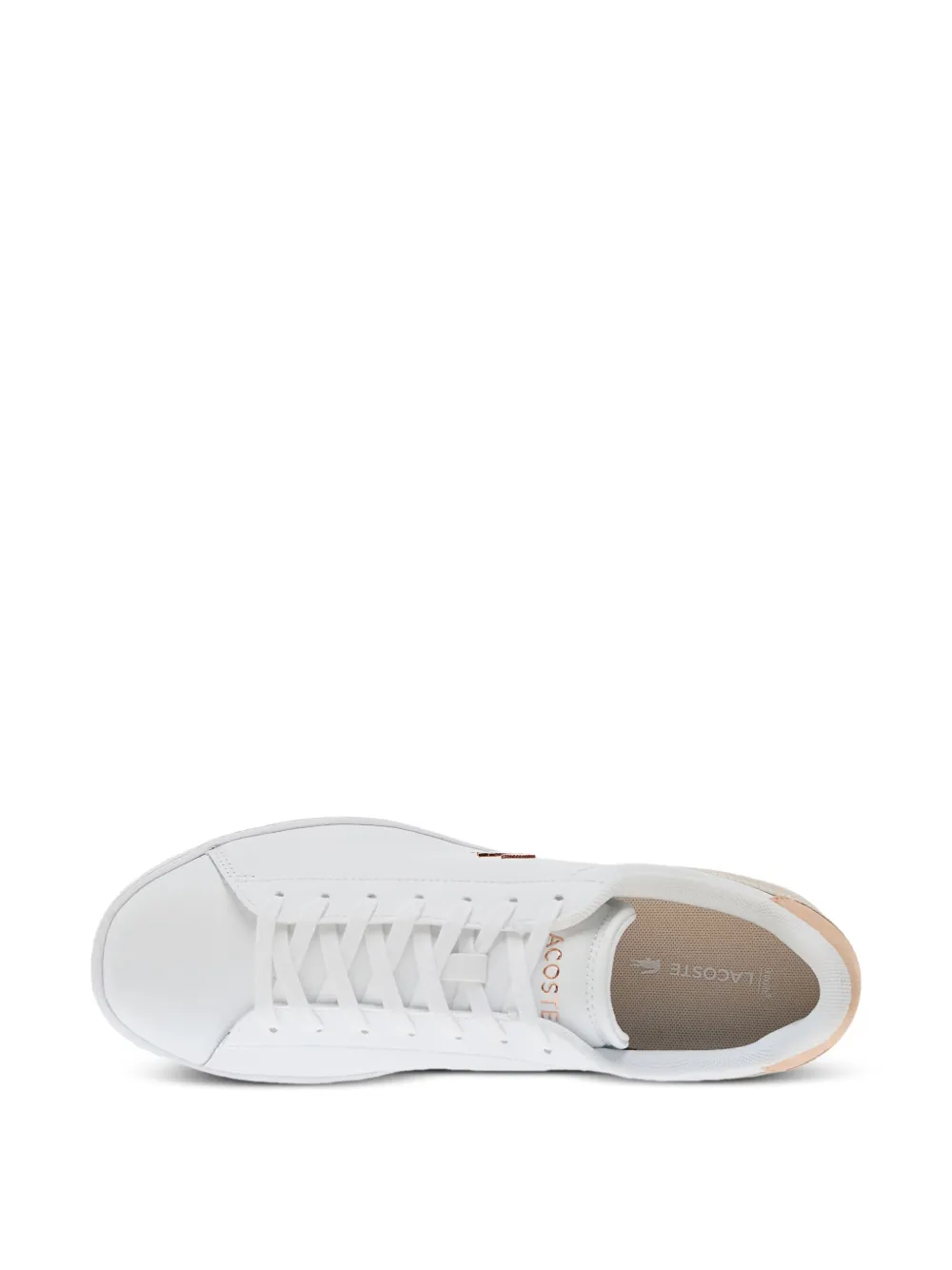 Lacoste Carnaby Set leren sneakers Wit