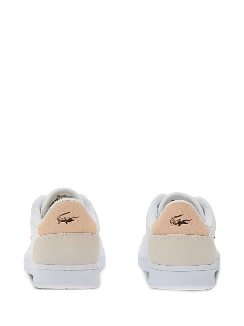Lacoste Carnaby Set leren sneakers Wit