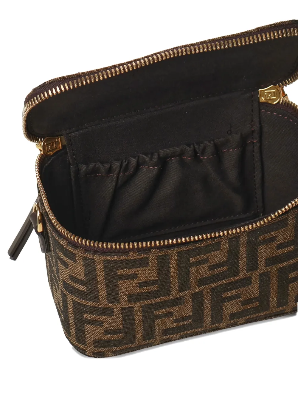 FENDI Vanity schoudertas met FF-patroon en handgreep F1GL7