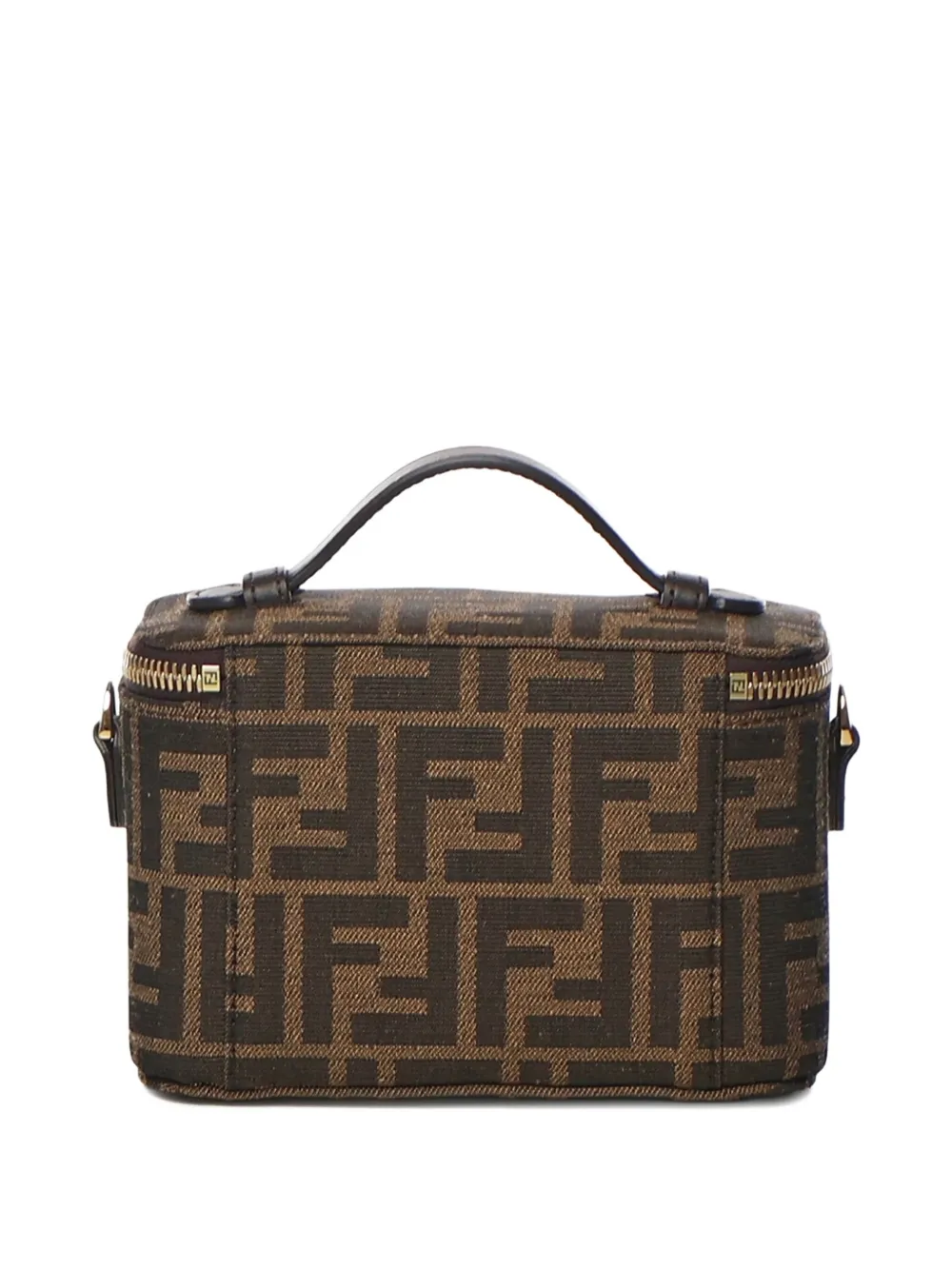 FENDI Vanity FF-pattern top-handle shoulder bag - F1GL7