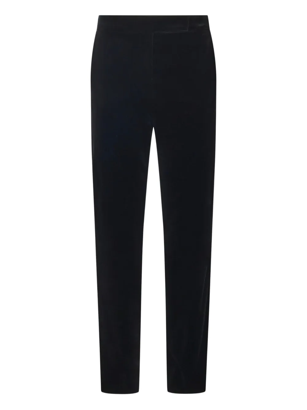 Max Mara velvet-texture side-stripe trousers - ブラック Max Mara velvet-texture side-stripe trousers - ブラック