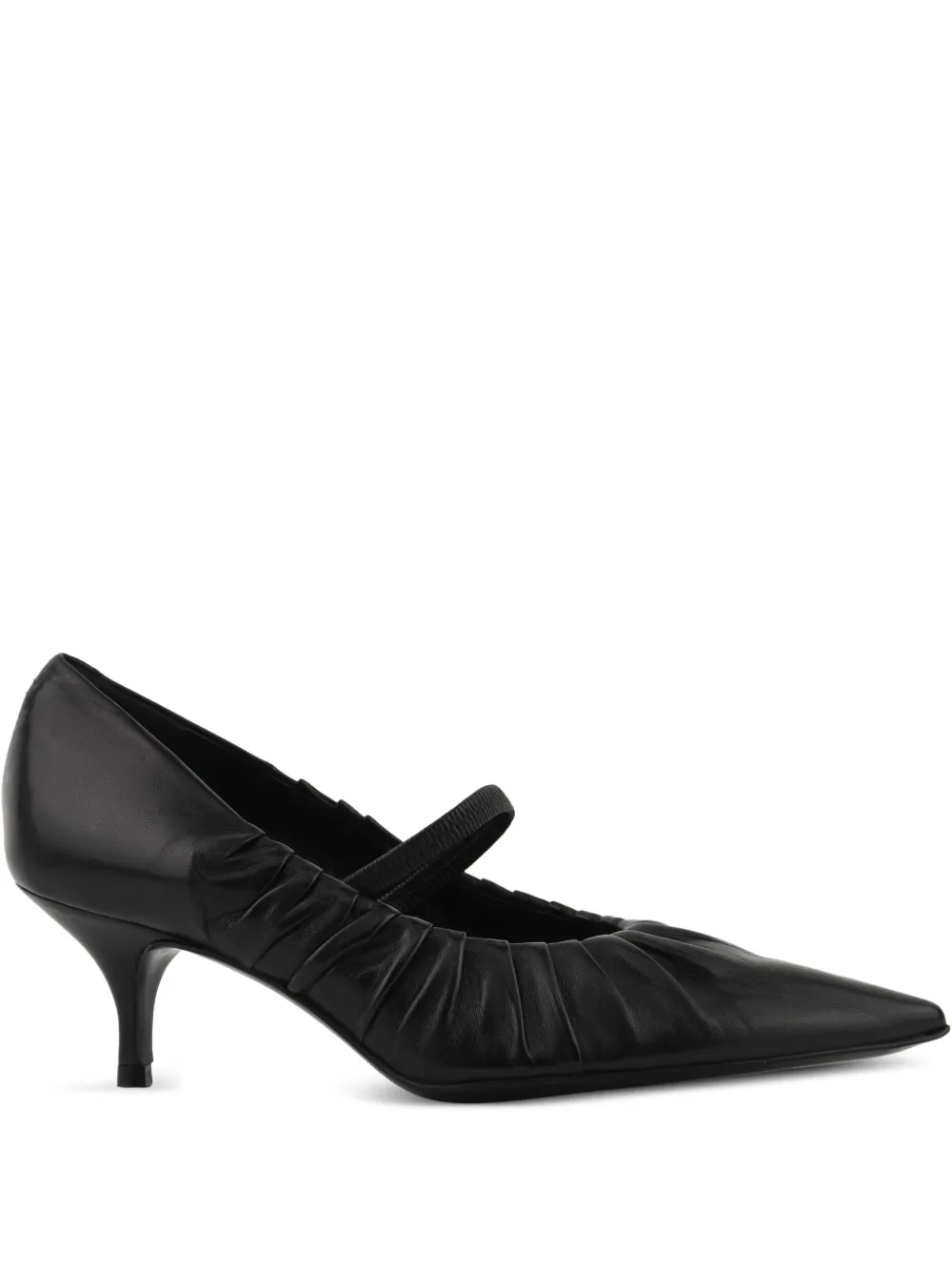 Paul Warmer pleated kitten-heel pumps | Black | Image 1