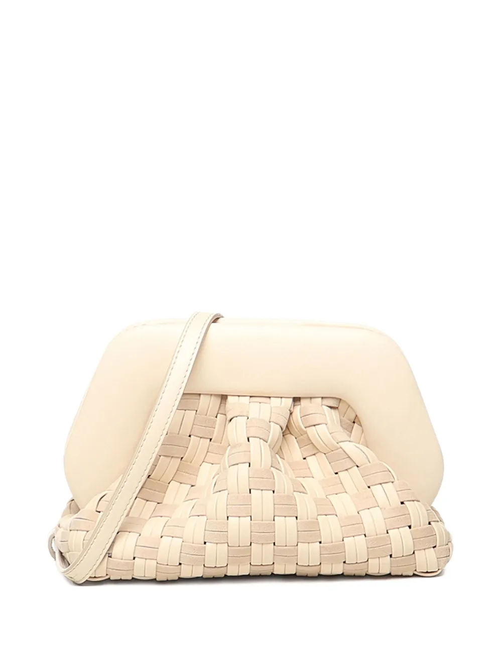 Themoirè Tia clutch bag | Neutrals | Image 1