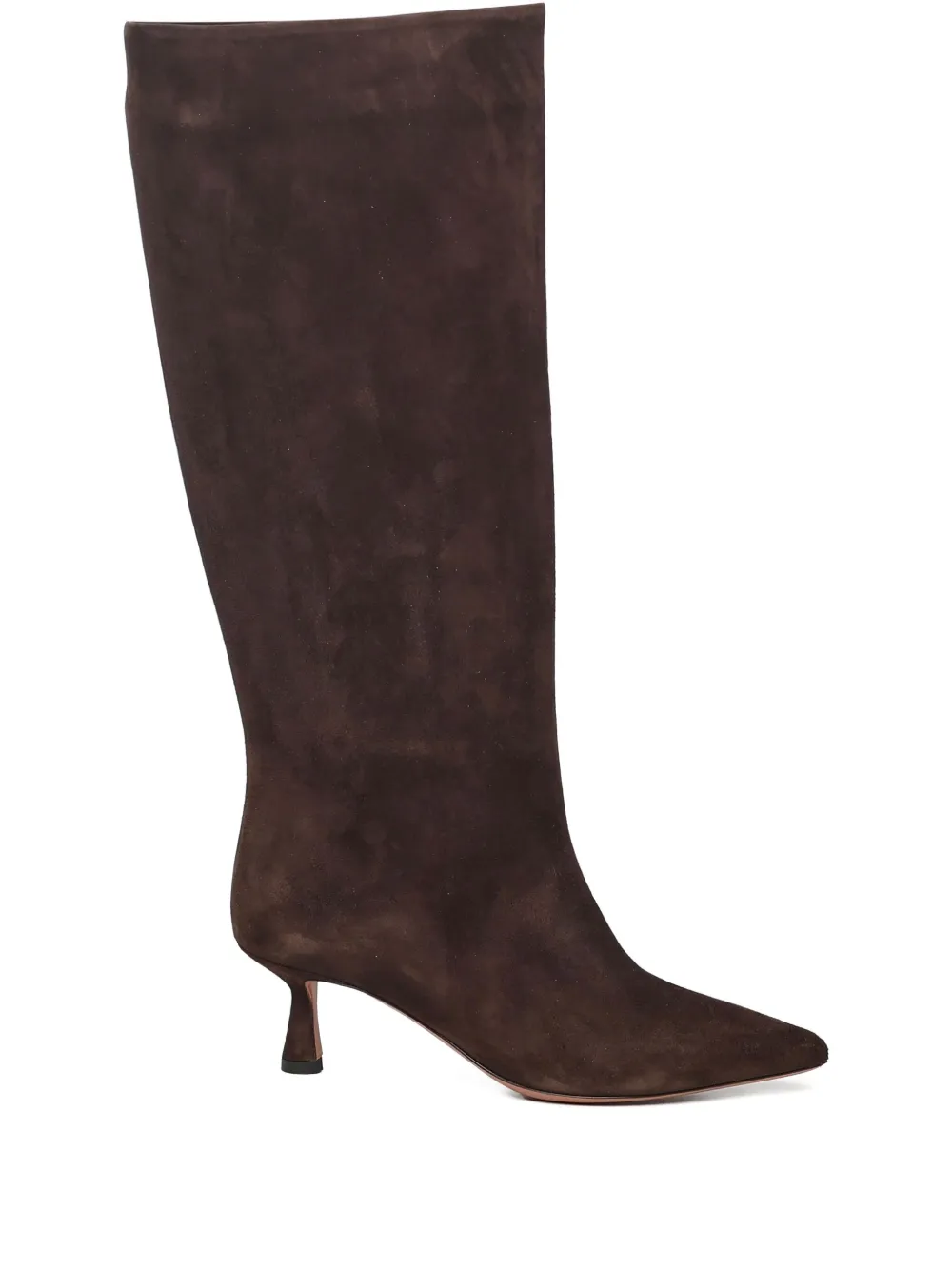 Giuliano Galiano 30mm Jane suede boots - ブラウン Giuliano Galiano 30mm Jane suede boots - ブラウン