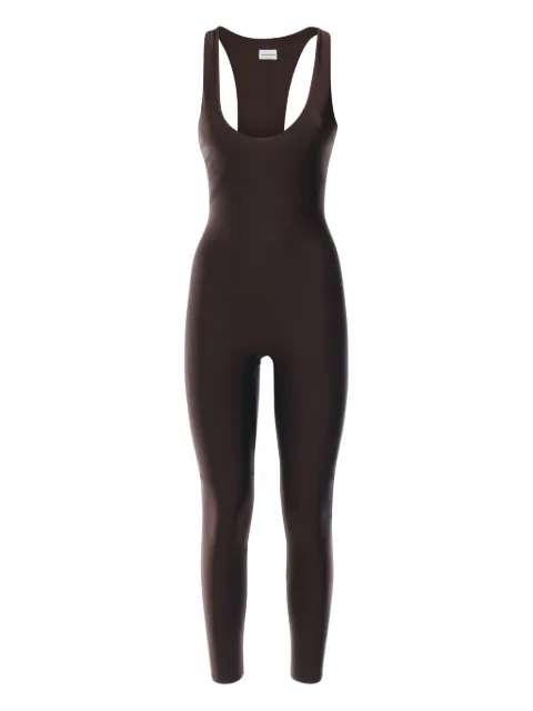 THE ANDAMANE racer-back scoop-neck jumpsuit
