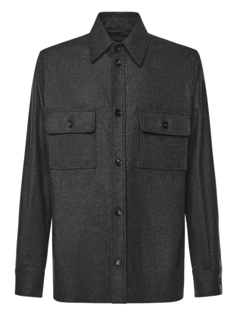 Loro Piana virgin wool shirt jacket