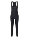 THE ANDAMANE racer-back jumpsuit - Black