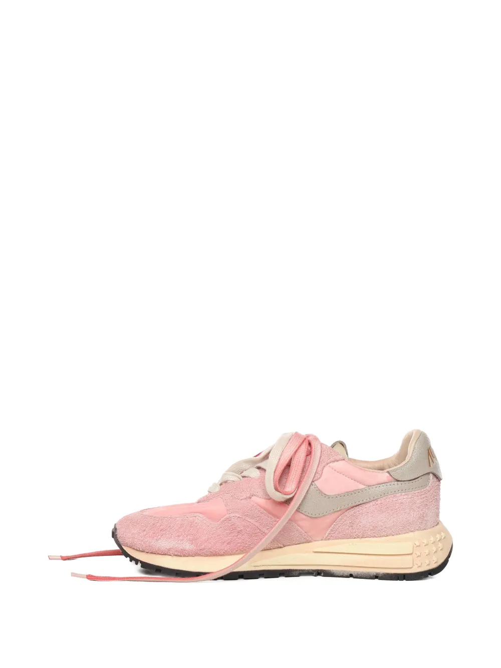 Autry logo-patch sneakers Pink