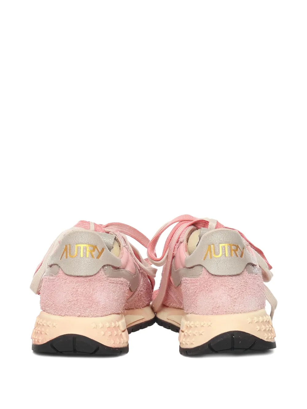 Autry logo-patch sneakers Pink