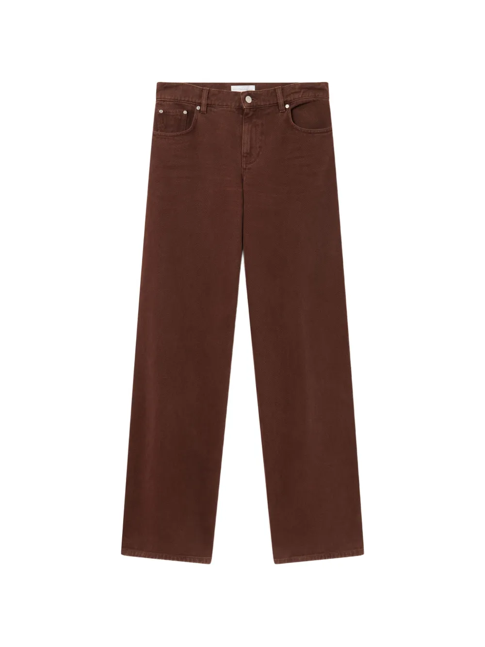 Stella McCartney logo-patch jeans - Marrone