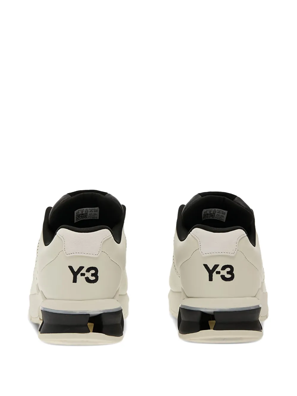 Y-3 A3 Control lace-up sneakers Neutrals