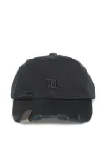 MISBHV embroidered-logo distressed cap - Black