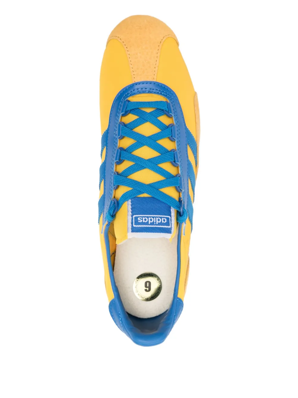 Adidas Originals Adidas Gender Inclusive Sl 72 Sneaker In Yellow