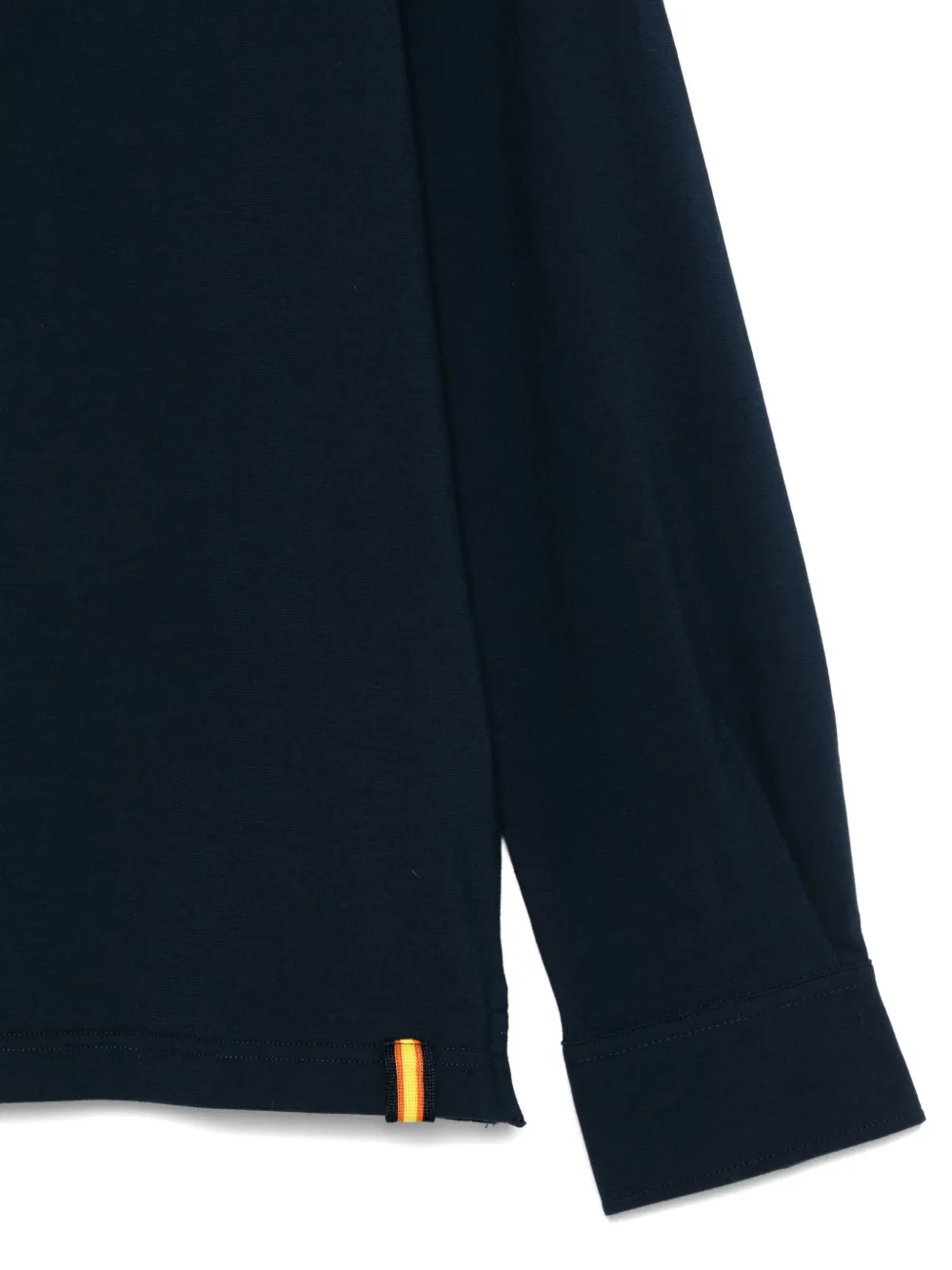 K-way Long-sleeve Polo Shirt In Blue