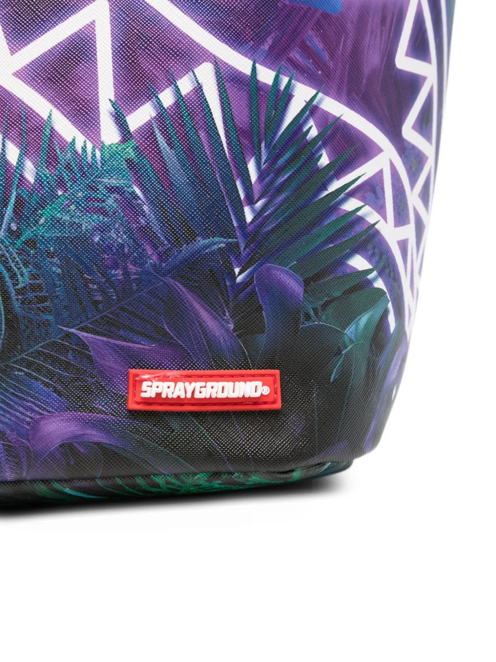 Sprayground Treehouse Party Dlxsv Tropical-print Backpack In Black