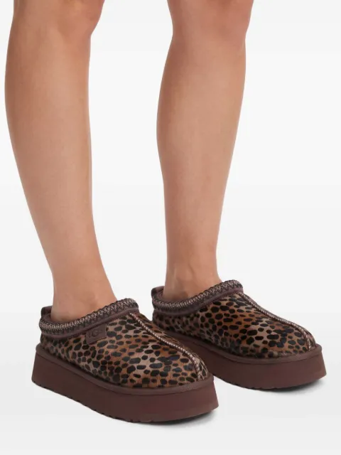 UGG Tazz Caspian Mules mit Leoparden-Print