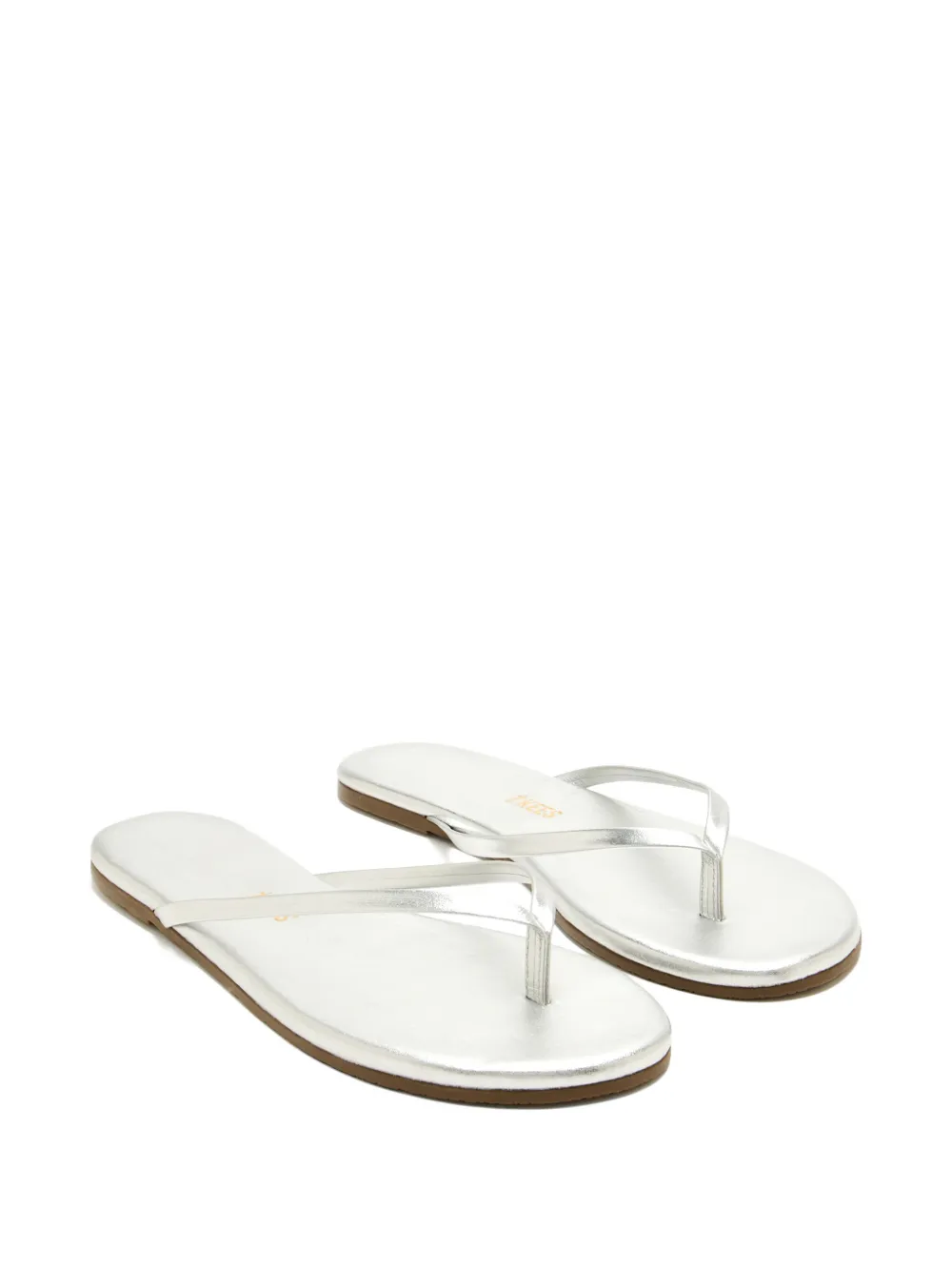 Tkees Lily Fairylust metallic strap flip-flops Zilver