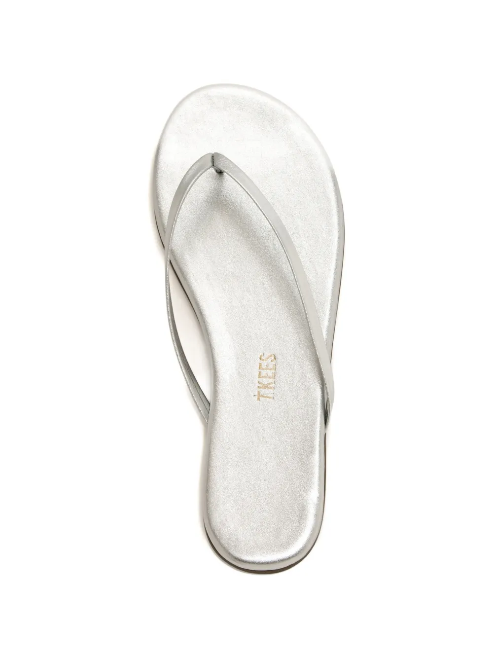 Tkees Lily Fairylust metallic strap flip-flops Zilver