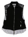 Undercover patchwork gilet - Black