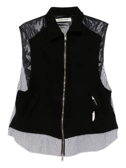 Undercover patchwork gilet