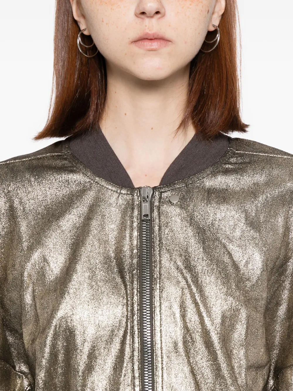 Rick Owens Pilotenjack Goud