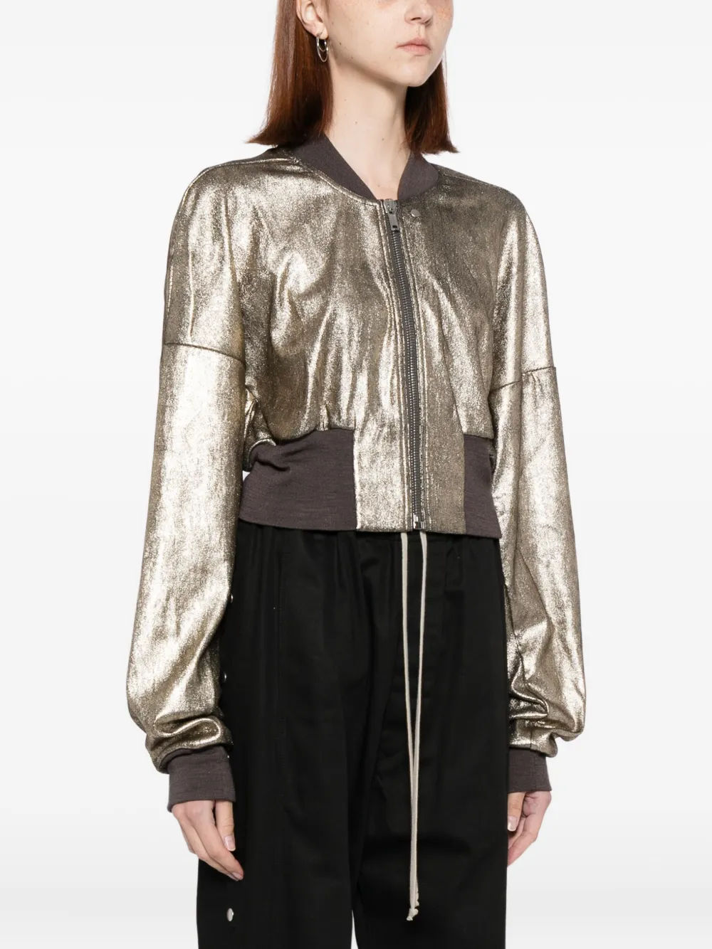 Rick Owens Pilotenjack Goud