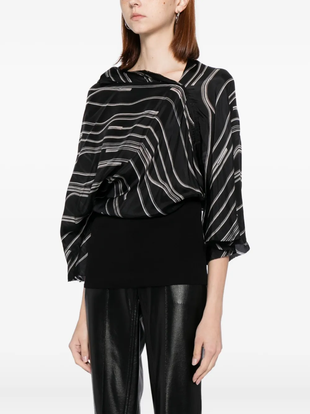 Rick Owens Cilindervormige top Zwart