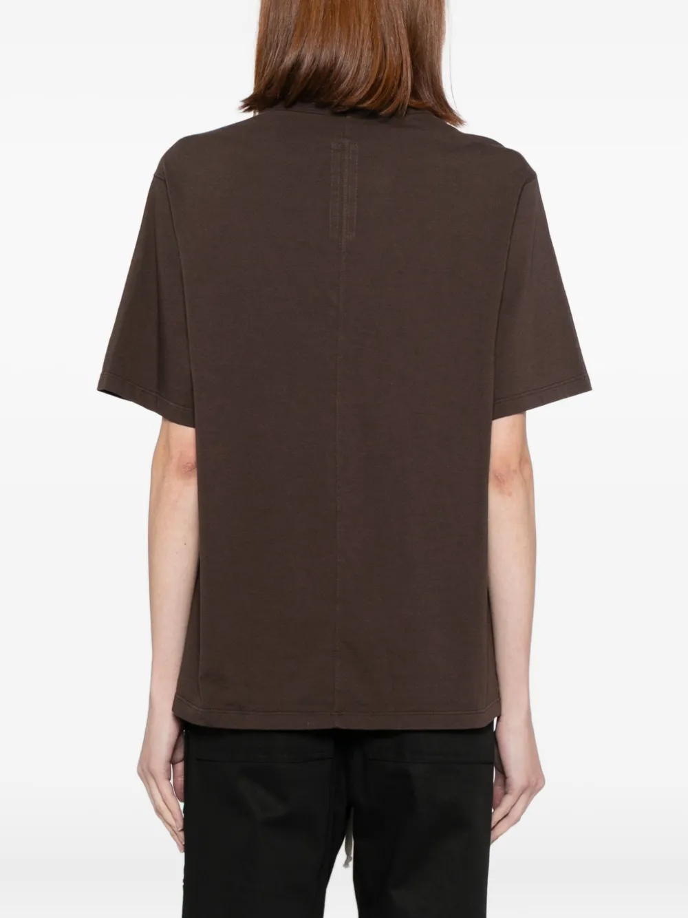 Rick Owens Brad T-shirt In Brown
