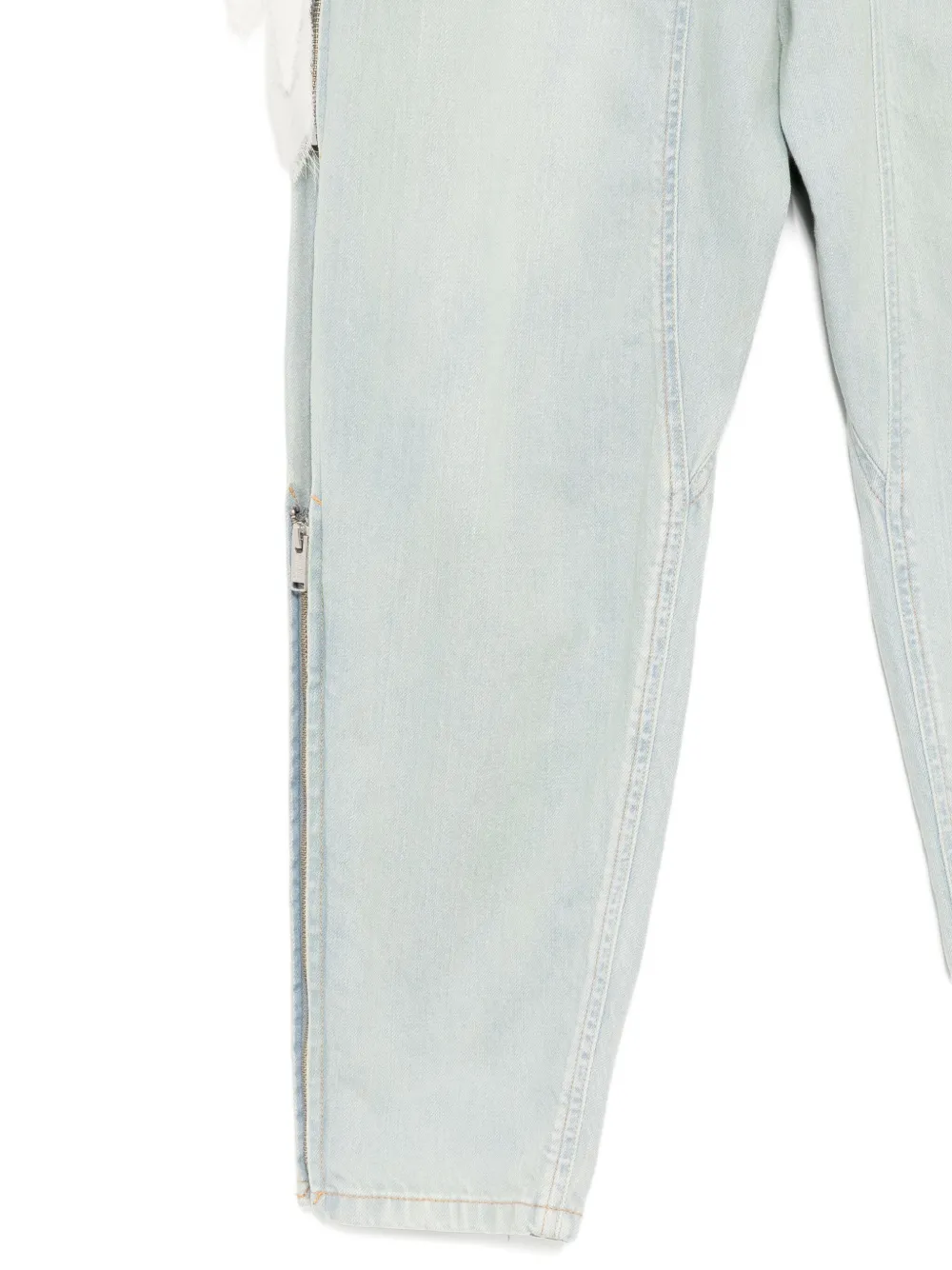 Undercover Side Zip Fastening Jeans In Blue