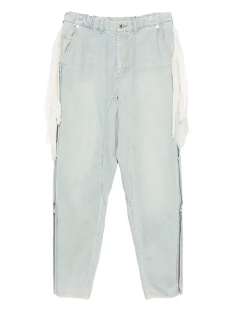 Undercover jeans con cierre lateral