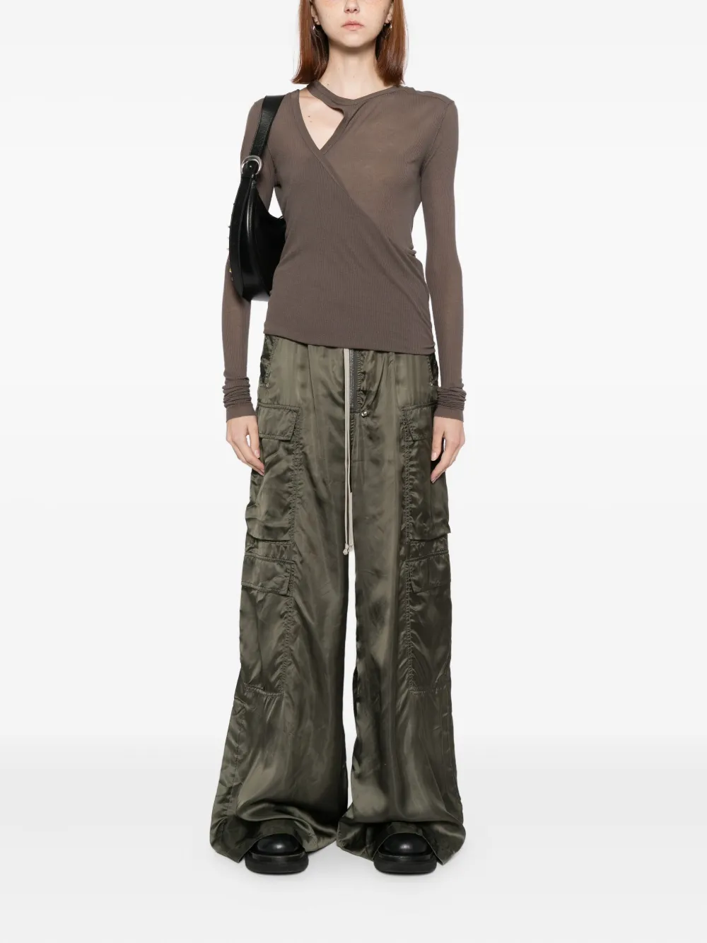 Rick Owens Cargobelas trousers - Groen