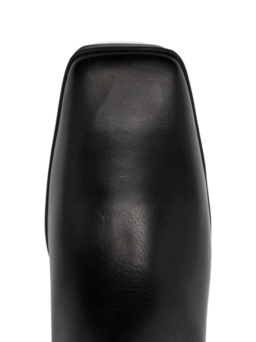 Rick Owens 110 mm Beatle laarzen Zwart