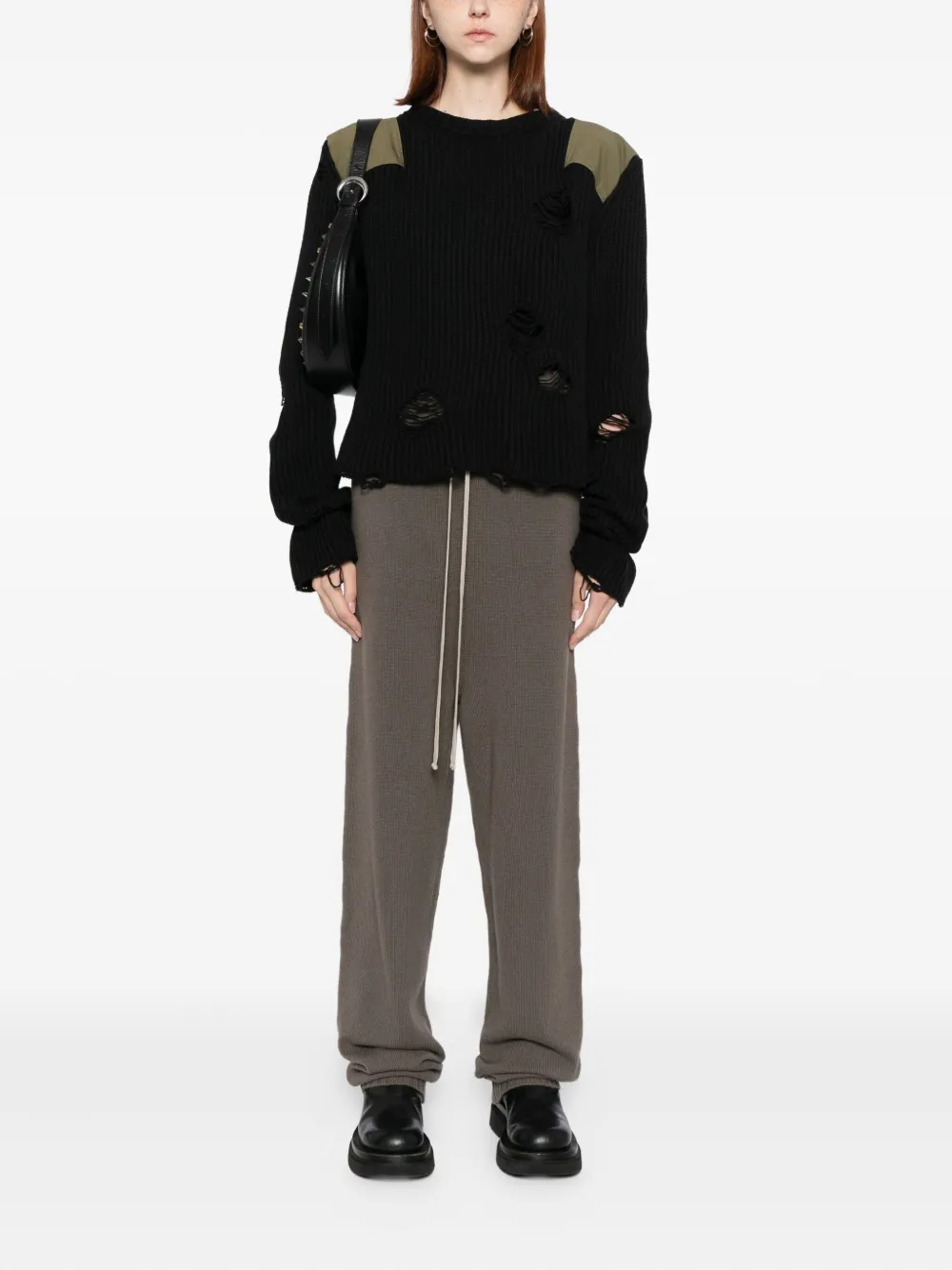 Rick Owens cashmere trousers - Grijs