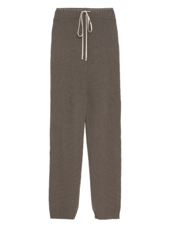 Rick Owens Cashmere Trousers in Grey