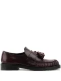 Paul Warmer tassel-embellished loafers - Red