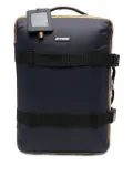 K-Way striped wheeled trolley - Blue