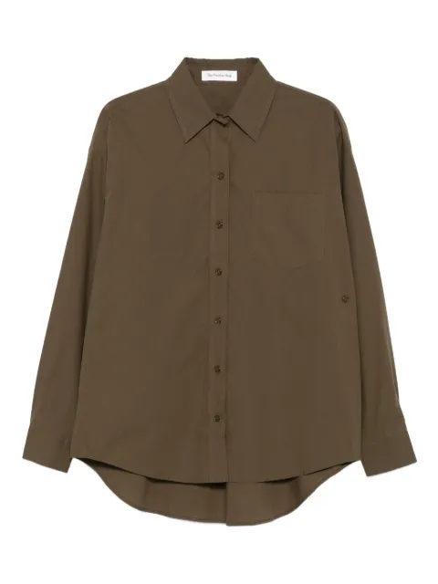 The Frankie Shop button-down chest-pocket shirt