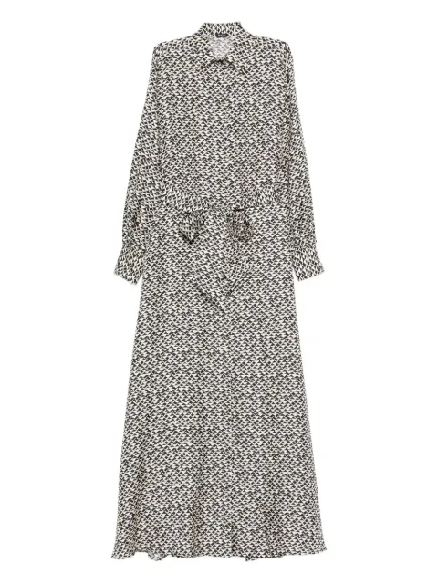 Kiton vestido con lazo en la cintura