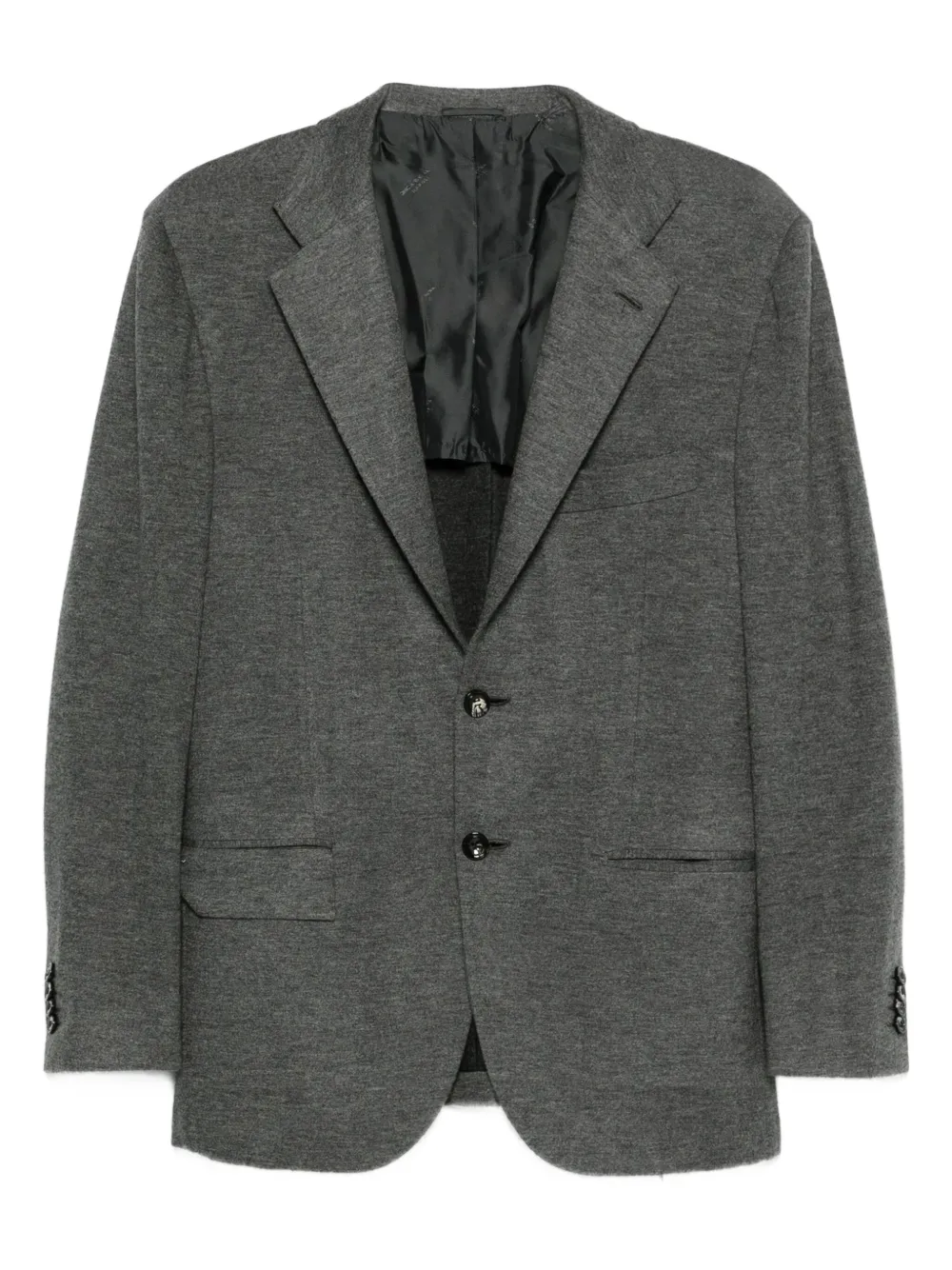 Kiton single-breasted jacket | Grey | Image 1