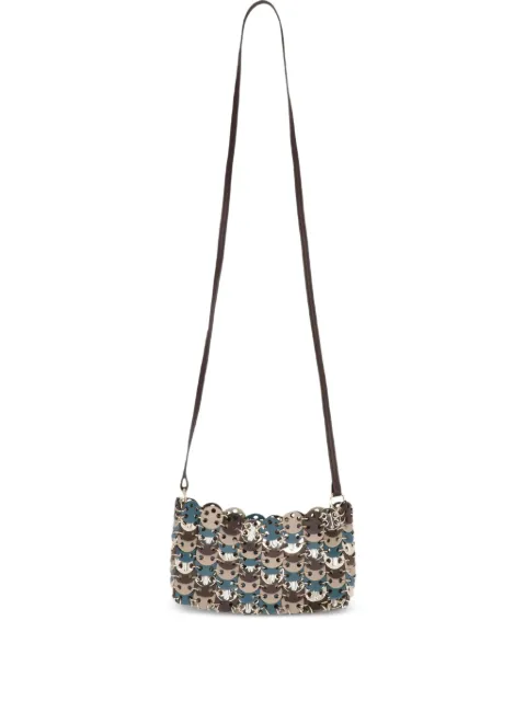 Rabanne disc-detailing cross bag